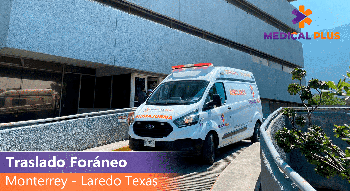 ambulancia en monterrey traslado foraneo a texas